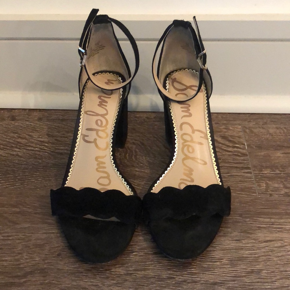 ☆SOLD☆ Sam Edelman Odila Black Ankle Strap Heel Sandal